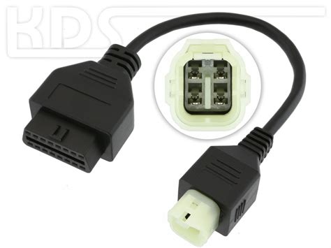 OBD Adapter Honda Motorcycle 4 Pin To OBD2 K Line KDS OnlineShop