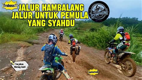 trabas jalur hambalang cocok  pemula offroad youtube