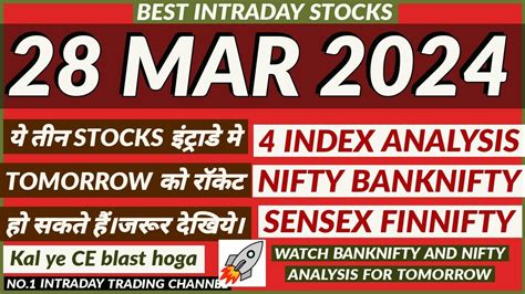 3 BREAKOUT Stocks Set To ROCKET Tomorrow Nifty BankNifty SECRET