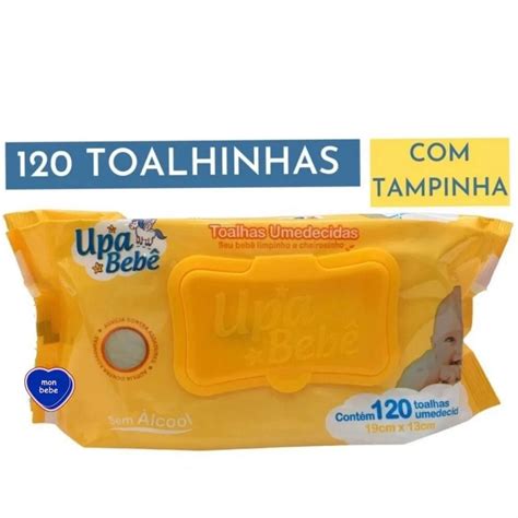 Len O Toalhas Umedecidas Upa Beb 120 Unidades