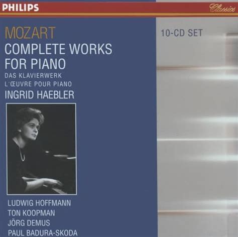 Mozart Complete Works For Solo Piano By Paul Badura Skoda On Amazon