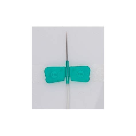 Butterfly Needle 21G Green With 300mm Tubing