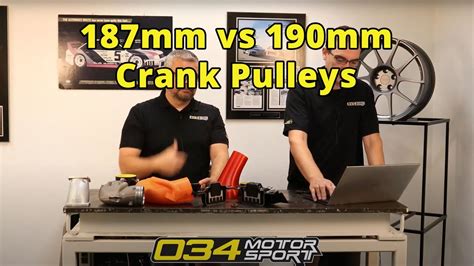 What Are The Differences Between The 187mm And 190mm Crank Pulley On B8