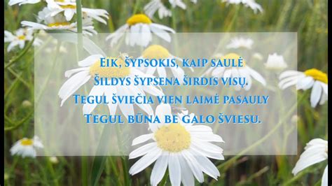 SVEIKINIMAI SU GIMTADIENIU ♫♬♪ - YouTube