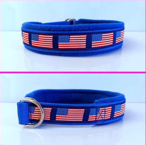 Sliphalsband Blauw Amerikaanse Vlag Halfcheck Halsband Bol