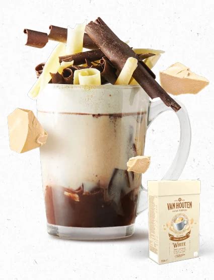 White Chocolate Drink Van Houten 750 G Torcik Net