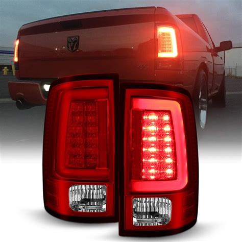 Vipmotoz Premium Oled Tube Tail Light Lamp For 2009 2018 Compatible With Dodge Ram