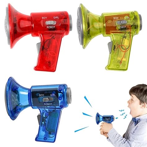 Funny Multi Voice Changer Amplifier 3 Different Voices Fun Toy Speaker