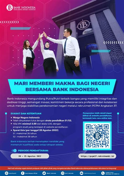 Bank Indonesia Career Development Center Universitas Indonesia