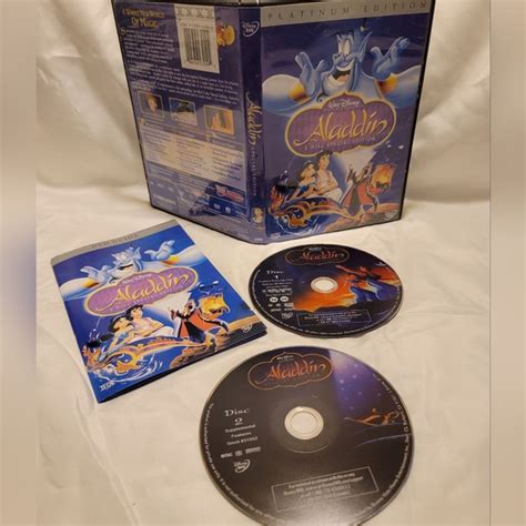 Disney Media Vintage Aladdin Walt Disney Platinum Edition Disc