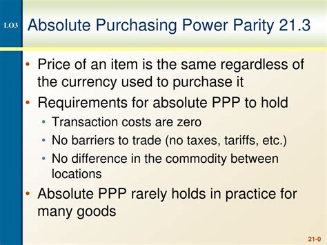 PPT Absolute Purchasing Power Parity 21 3 PowerPoint Presentation