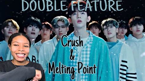 Double Ft Zerobaseone Crush Melting Point Mv Reaction Youtube