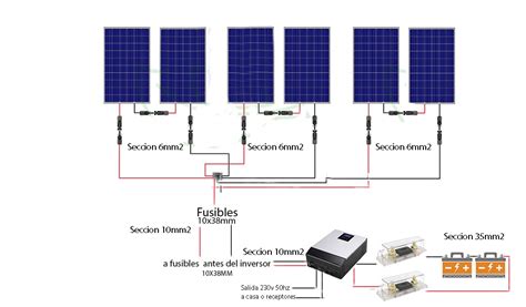 Diagrama De Como Conectar Un Panel Solar Instalar Paneles So