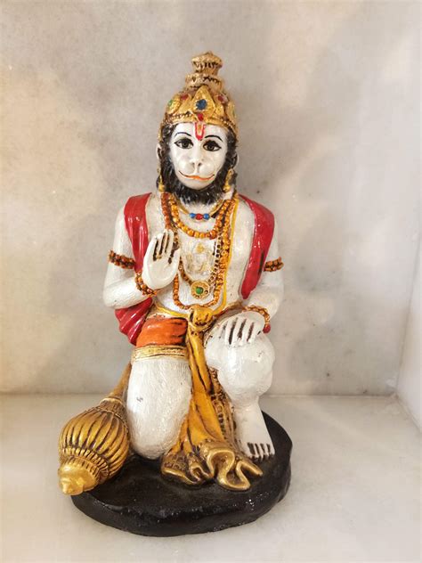 Buy N A Lord Hanuman Hindu God Staue Showpiece Figurine Diwali Gift