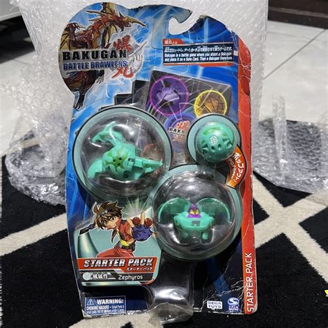 Bakugan Battle Brawlers Stater Pack Zephyros Shopee Singapore