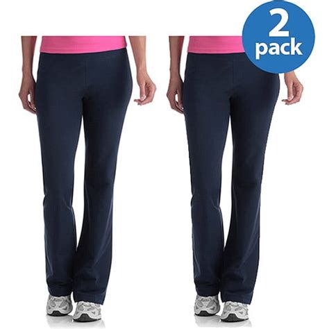 Danskin Now Womens Plus Size Dri More Core Bootcut Workout Pants 2