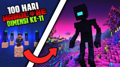 Hari Minecraft Hardcore Dimensi Lain Youtube