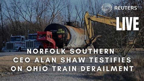 Live Norfolk Southern Ceo Testifies On Toxic Ohio Train Derailment To