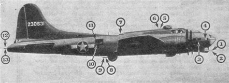 Boeing B 17g Gun Positions