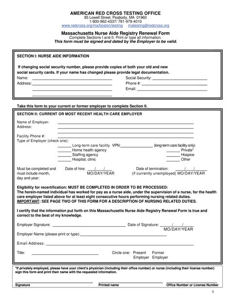 Cna Renewal Form Fill Out Sign Online DocHub