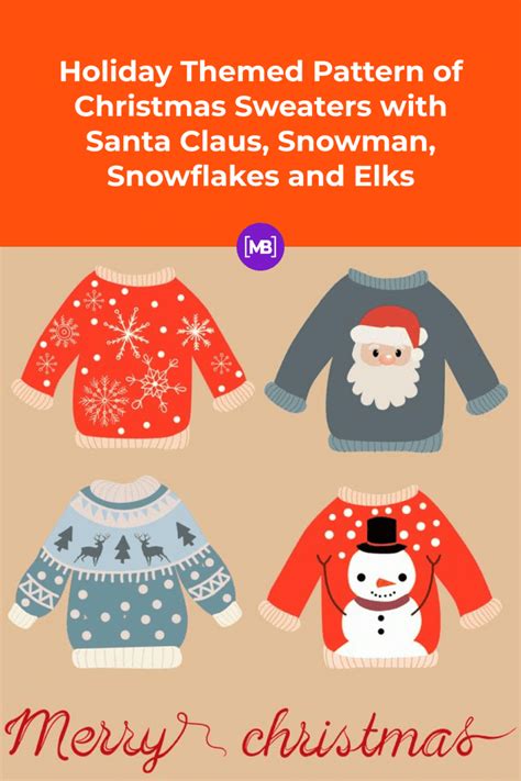 10 Best Christmas Sweater Patterns For 2021 Free And Premium