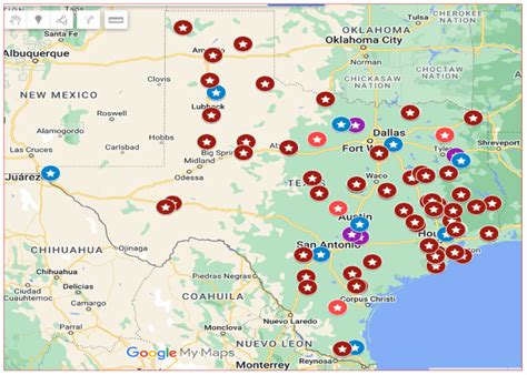 facility locations texas prison information