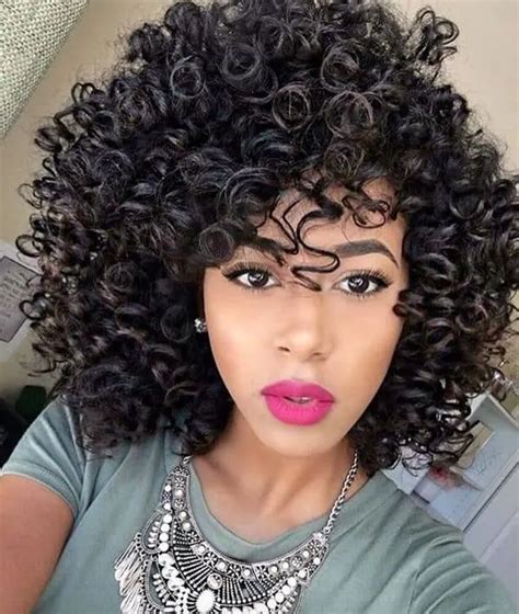 15 Startling Curly Perm Hairstyles for Black Women