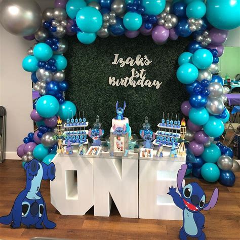 Ideas para fiesta de Stitch Guía para decorar cumpleaños