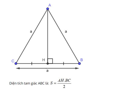 Thức Tính Diện Tích Tam Giác Đều Hướng Dẫn Chi Tiết Ví Dụ Thực Tế