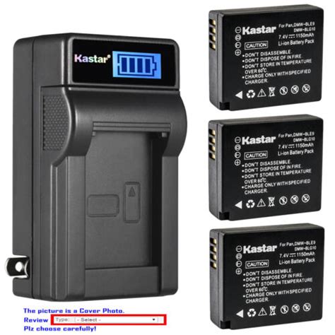 Kastar Battery Lcd Wall Charger For Leica Bp Dc Leica D Lux Type