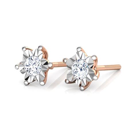 Floret Miracle Plate Stud Earrings Jewellery India Online Caratlane