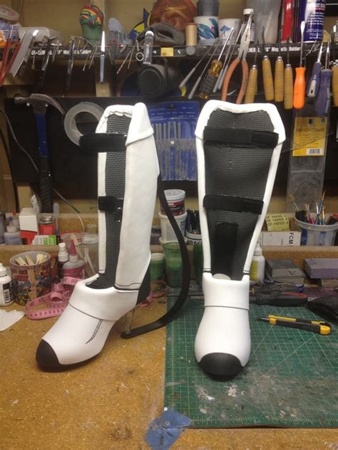 Portal 2 Long Fall Boots Costume Tutorial Punished Props