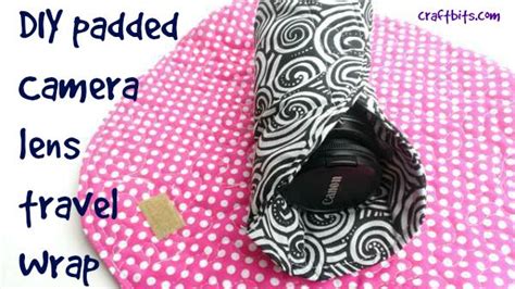 DIY Camera Lens Padded Wrap for Travel | Lens wrap, Diy camera, Lens