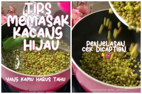 Tak Bikin Gas Boros Trik Merebus Kacang Hijau Agar Empuk Ala Emak Emak