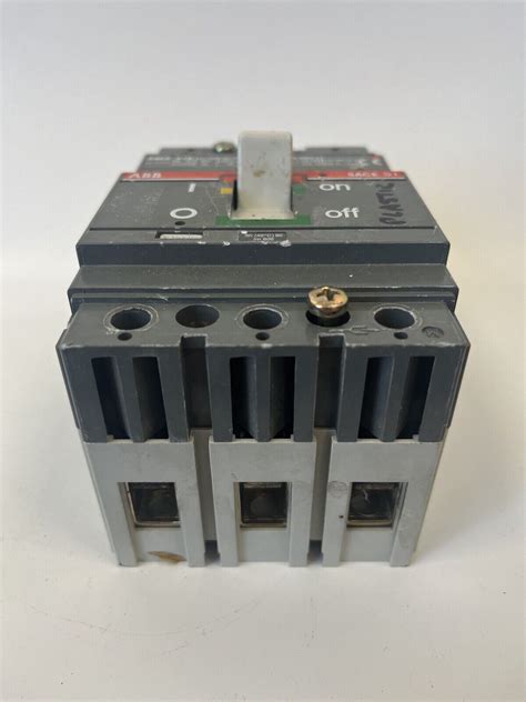 ABB SACE S1 S1B 80Amp Triple Pole MCCB EBay