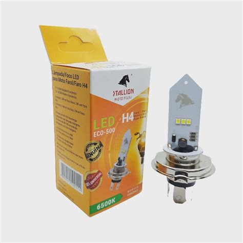 Lampada Farol Led H4 Moto Xre 300 Cg 160 150 125 Titan Fan No Shoptime