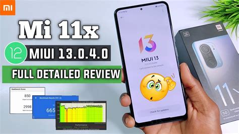 Mi 11X MIUI 13 0 4 0 Android 12 Update Full Review Antutu CPU