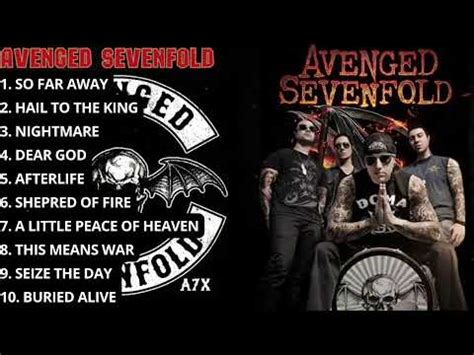 Avenged Sevenfold Top Playlist Best Song A X Playlist Terbaik