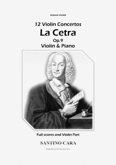 Vivaldi La Cetra Op Concertos For Violin And Piano Full