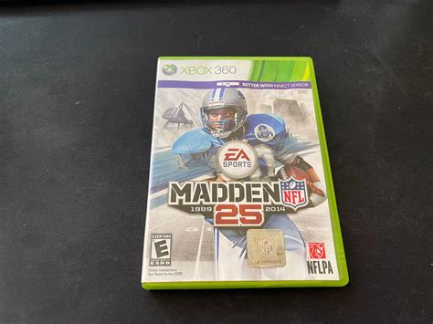 Madden NFL 25 Item Box And Manual Xbox 360