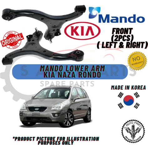 KIA NAZA RONDO FRONT 2PCS LOWER ARM LEFT RIGHT 100 ORIGINAL