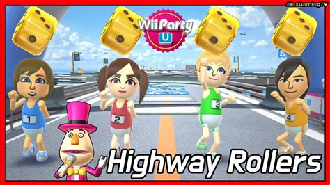 Wii Party U Highway Rollers 🎵🎵 Eng Sub Expert Com Player Rayna