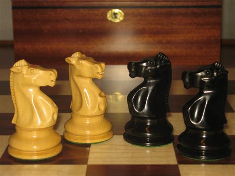 1972 Fischer Spassky World Championship Reproduction Chessmen