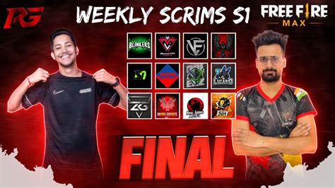 CG CUP WEEKLY SCRIM FINAL YouTube