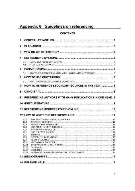 How To Write An Appendix