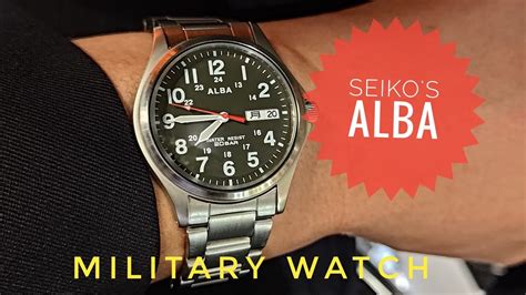 Seiko Military Field Watch Vx Oae Youtube