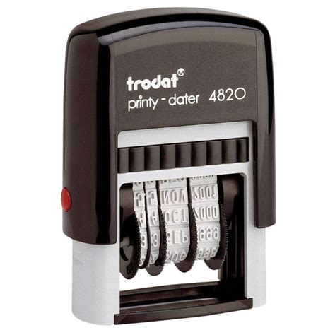 Trodat Stempel Printy Dater 4820 4 Mm Schrift Offidus De Isfort Shop