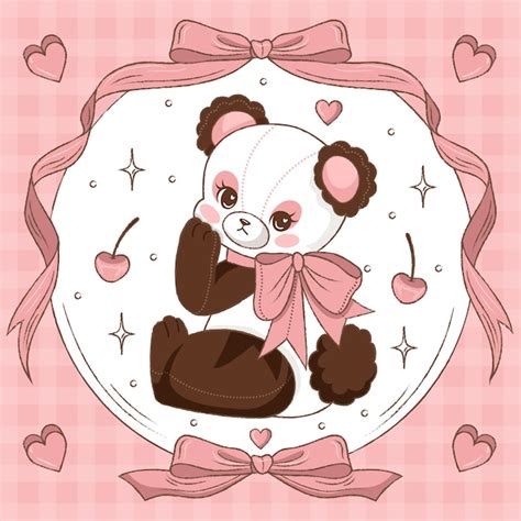 Free Vector Hand Drawn Cartoon Bear Illustration