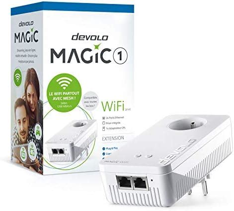 Devolo Magic 1 WiFi Adaptador PLC Para Crear Una Red WiFi Mallada En