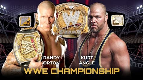 WWE 2K23 Randy Orton Vs Kurt Angle WWE Championship YouTube